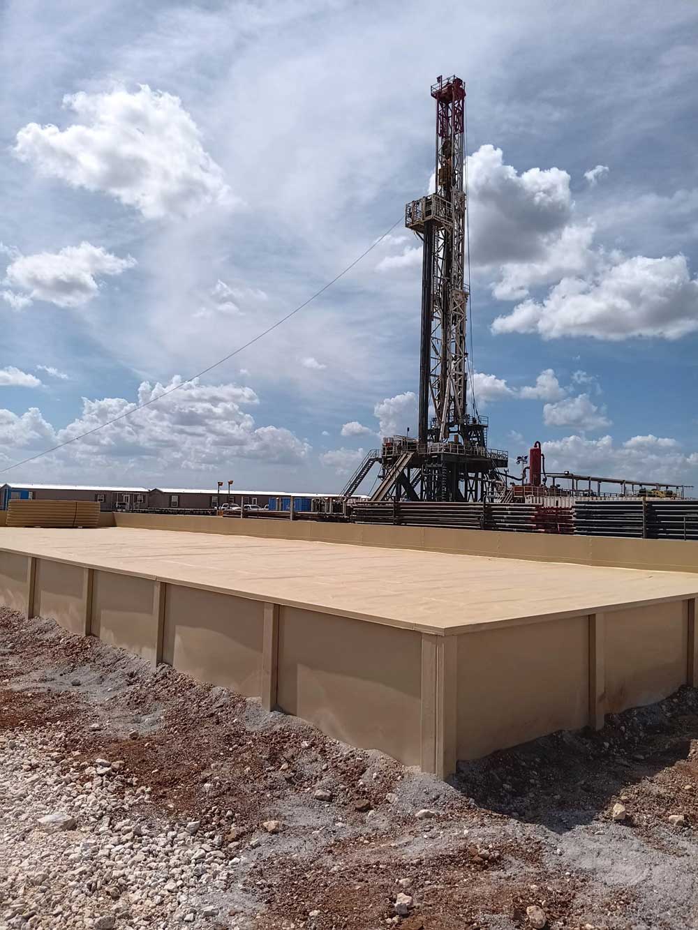 All Season Construction foam coating operation